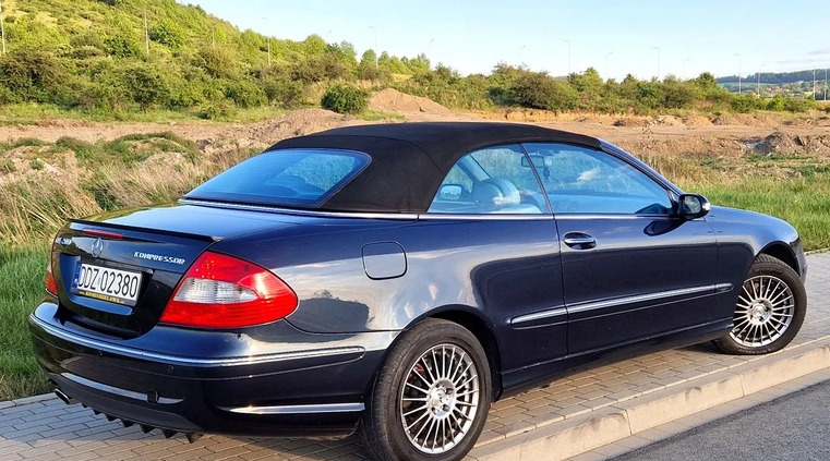 Mercedes-Benz CLK cena 33400 przebieg: 144000, rok produkcji 2005 z Bielawa małe 277